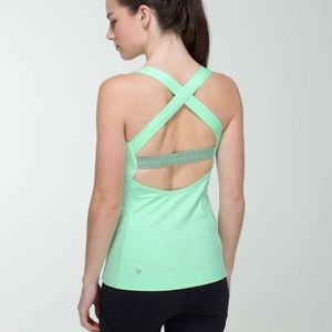 Lululemon mint green Core Kicker Tank